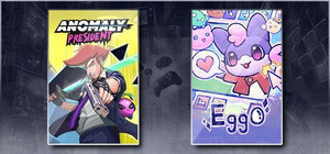 Anomaly President & Eggo banner
