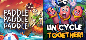 Paddle Paddle Paddle + Unicycle Together banner