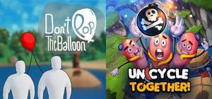 Don't Pop The Balloon & Unicycle Together banner