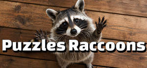 Puzzles Raccoons banner