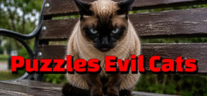 Puzzles Evil Cats banner