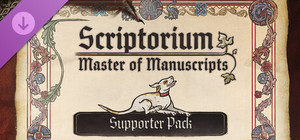 Scriptorium: Master of Manuscripts - Supporter Pack banner