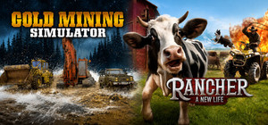 Rancher: A new life + Gold Minig Simulator banner