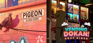 Pigeon: A Love Story x Vending Dokan! banner