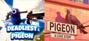 Deadliest Pigeon & Pigeon: A Love Story banner