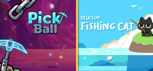 Pick Ball x Desktop Fishing Cat banner