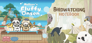 Maltese's Fluffy Onsen & Birdwatching Notebook banner
