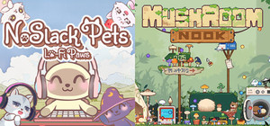NoSlack Pets in the Mushroom Nook banner