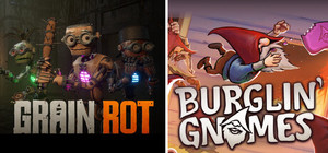 GRAIN ROT x Burglin' Gnomes banner