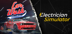 Car Wash Simulator x Electrician Simulator banner