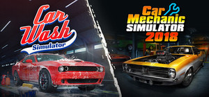 Car Wash Simulator x Car Mechanic Simulator 2018 banner