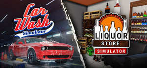 Car Wash Simulator x Liquor Store Simulator banner