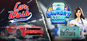 Car Wash Simulator x Laundry Store Simulator banner