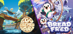 An Eggstremely Hard Game x Bread & Fred banner