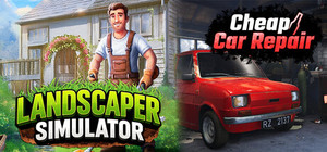 Landscaper Simulator and Cheap Car Repair banner
