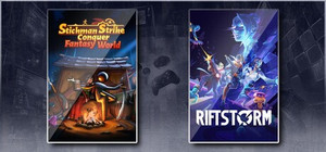 Stickman Strikes: Conquer Fantasy World & RIFTSTORM banner