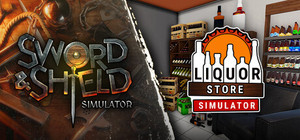 Sword 'n Shield x Liquor Store Simulator banner