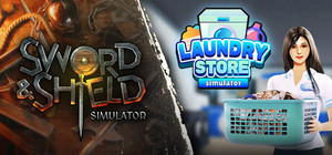 Sword 'n Shield x Laundry Store Simulator banner