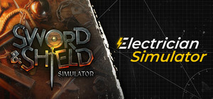 Sword 'n Shield x Electrician Simulator banner