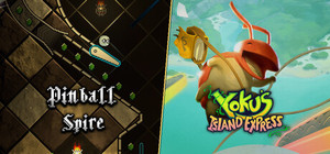 Yoku's Island Express x Pinball Spire banner