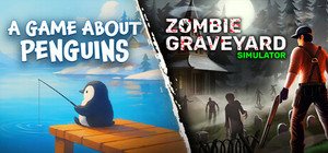 Penguins x Zombie Graveyard Simulator banner