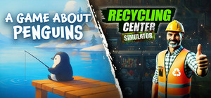 Penguins x Recycling Center Simulator banner