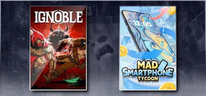 IGNOBLE & Mad Smartphone Tycoon banner