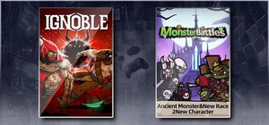 IGNOBLE & Monster Battles banner