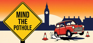 Mind The Pothole banner