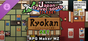 RPG Maker MZ - SERIALGAMES Japan travel spots Ryokan-Japanese INN SET banner