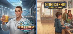 Drink Factory x Model Kit Shop Simulator banner