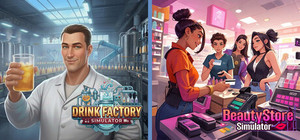 Drink Factory x Beauty Store Simulator banner