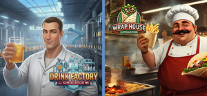 Drink Factory x Wrap House Simulator banner