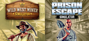 Dig in prison & mine in the Wild West banner
