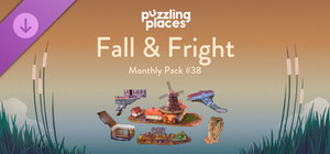 Puzzling Places - Monthly Pack #38 - Fall & Fright banner