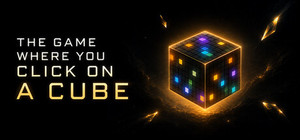 The game where you click on a cube banner
