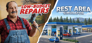 Low-Budget Repairs and Rest Area Simulator banner