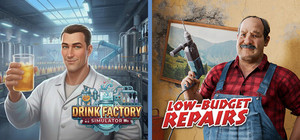Drink Factory x Low Budget Repair banner
