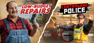 Low-Budget Repairs and Contraband Police banner