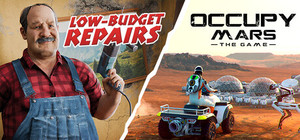 Low-Budget Repairs and Occupy Mars: The Game banner