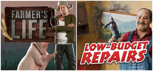 Low-Budget Repairs x Farmer's Life banner