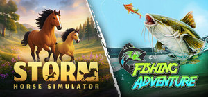 Storm Horse Simulator x Fishing Adventure banner