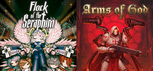 Flock of the Seraphim X ARMS OF GOD banner