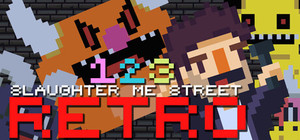 123 Slaughter Me Street Retro banner