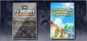 TV Archive: Tidy Up Together & Your Big, Cute Monster Farm banner