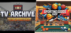 TV Archive Tidy Up Together - Sporting Goods Shop banner