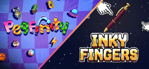 Pegfinity x Inky Fingers banner