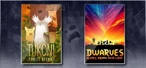 Tukoni: Forest Keepers & Dwarves: Glory, Death and Loot banner