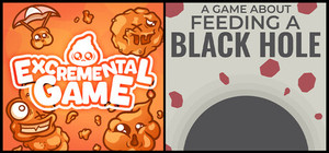 Excremental Game x A Game About Feeding A Black Hole banner