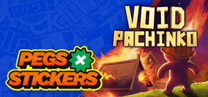 Pegs X Void Pachinko X Stickers banner